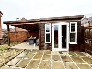 Storage Shed / Covered Seating Area- click for photo gallery